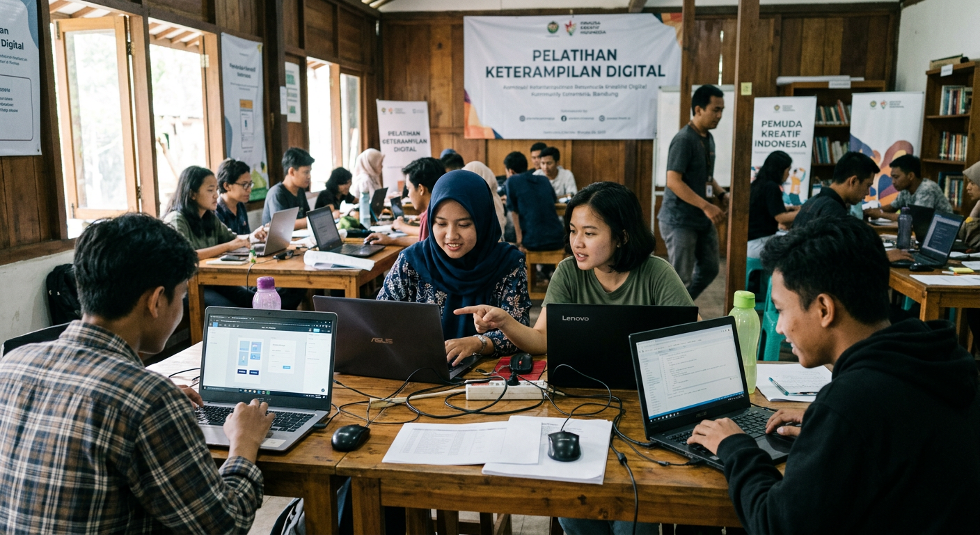 LIVESGP BANTEN Gelar Workshop Literasi Digital untuk Pemuda