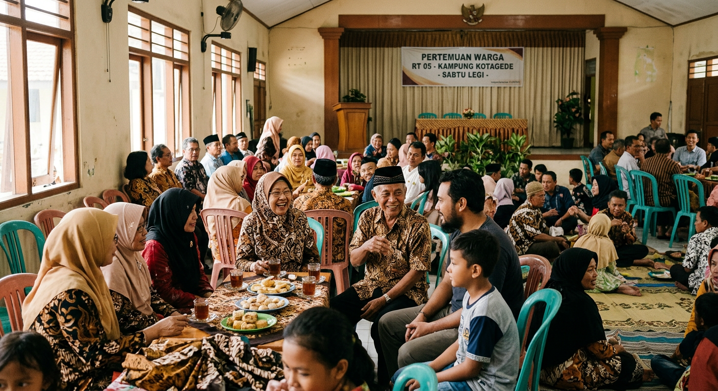 Pertemuan komunitas LIVESGP BANTEN - masyarakat Indonesia berkumpul bersama